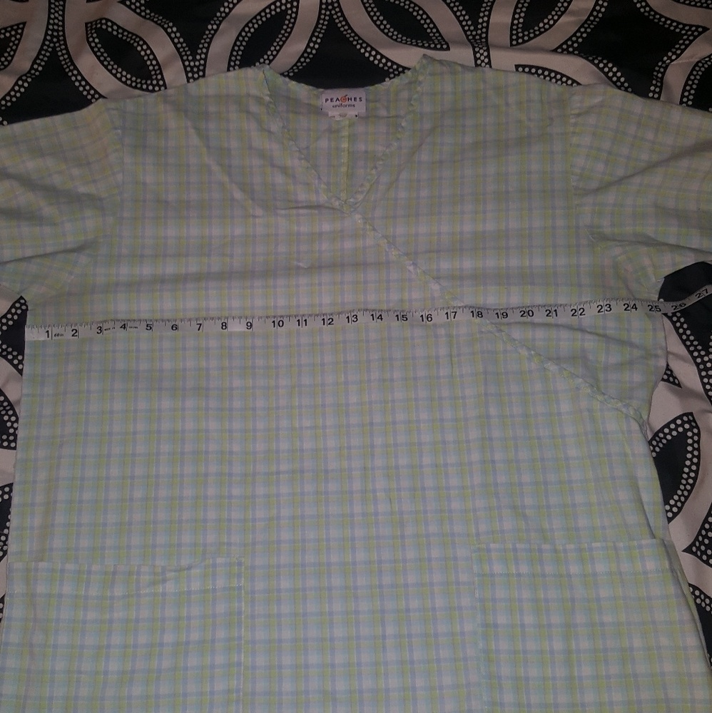 3 for  $15 Size 2X Pale Green pink Blue Scrub top